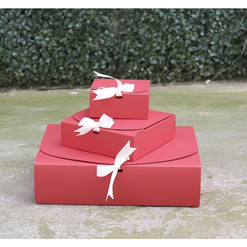 Gift Box Craft Colourful Black With Ribbons Beautiful Fashion Present ...