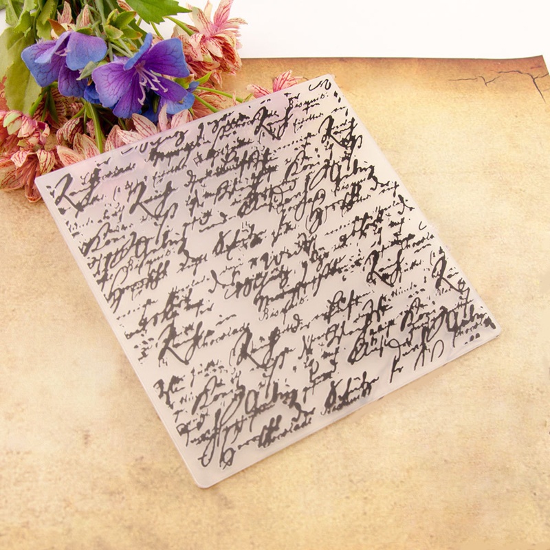 Stat 3D Embossing Folder Uneven Plastic Embossing Template Handmade Art ...