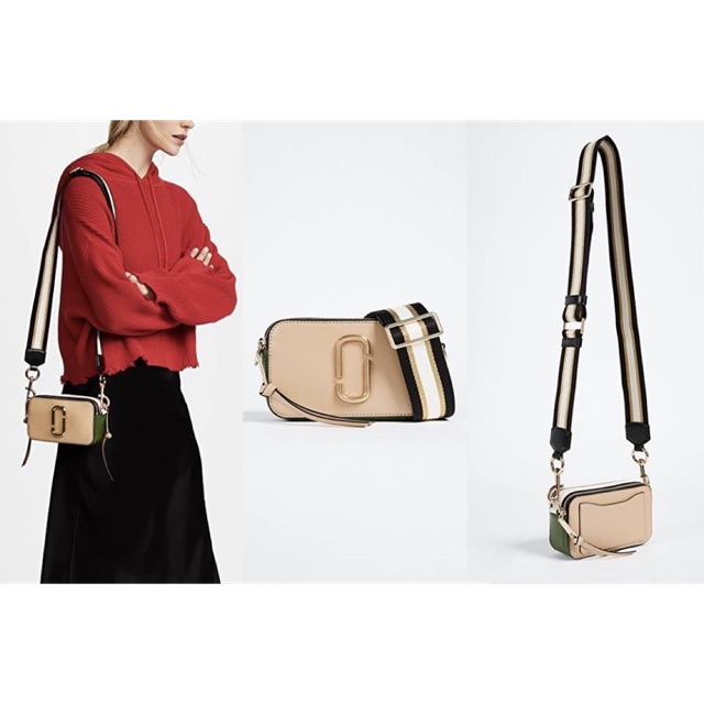 The snapshot bag Khaki Marc Jacobs