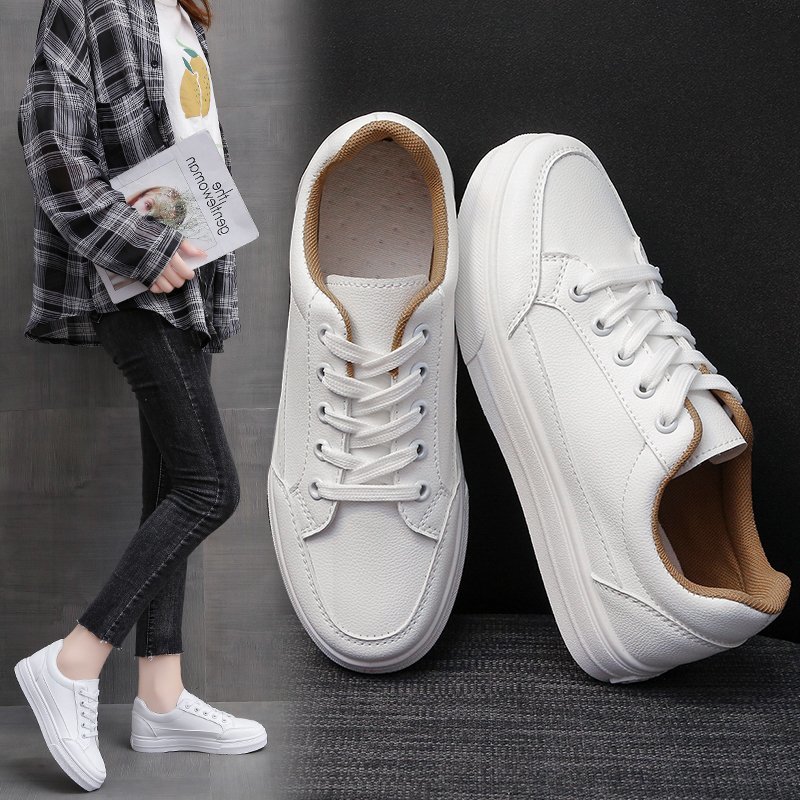 Kasut sukan wanita small white shoes women 2020 new Korean student ...