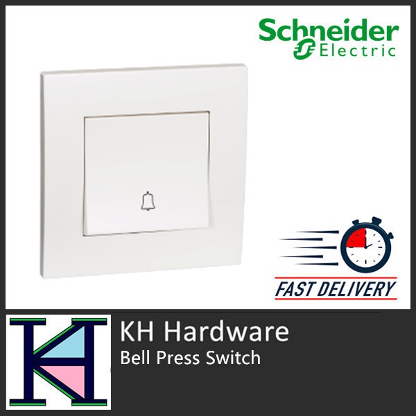 Kh Schneider Electrical Vivace 10a 250v Bell Press Switch Sirim Approval Shopee Malaysia 9207