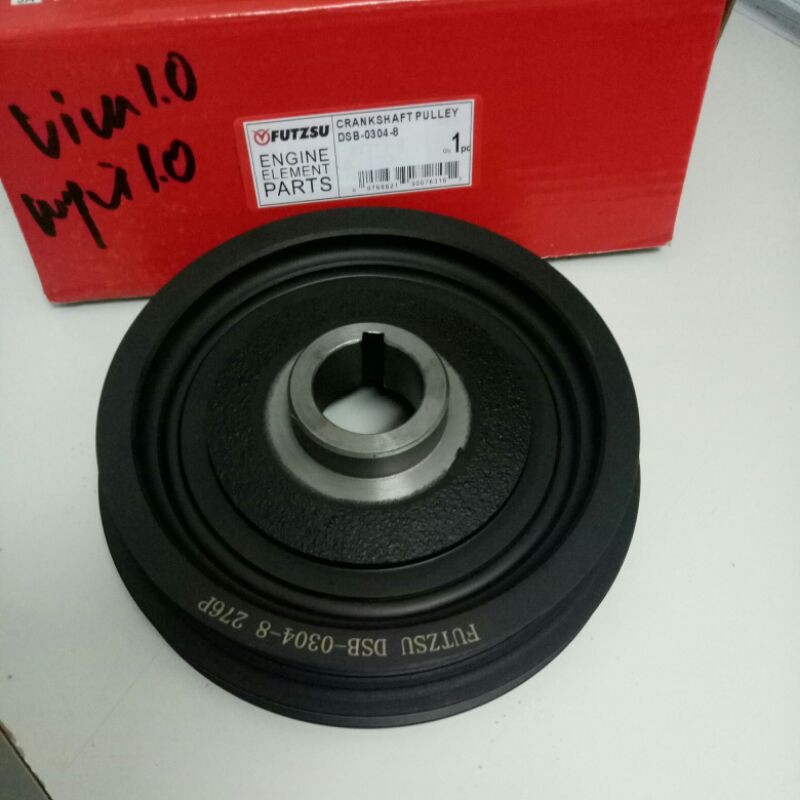 CRANKSHAFT PULLEY with RUBBER PERODUA MYVI 1.0,VIVA 4PKA Shopee Malaysia