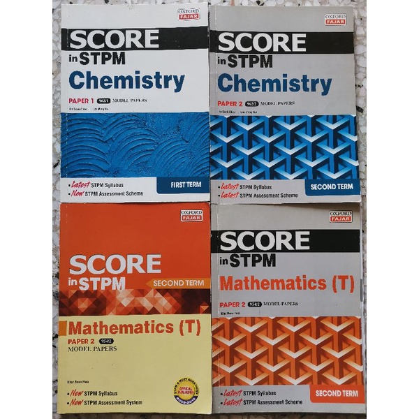 (USED 99% NEW) STPM MODEL PAPERS OXFORD FAJAR TERM 1 TERM 2 | Shopee ...