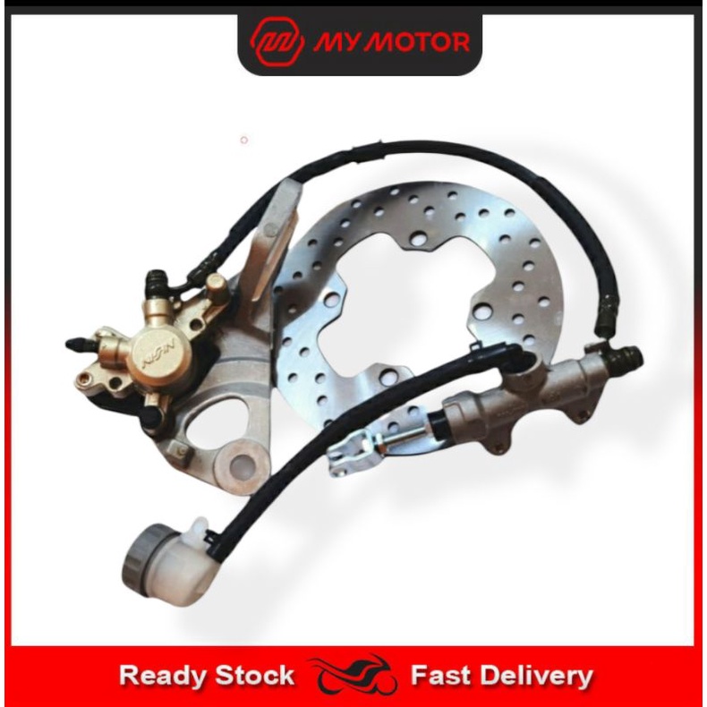 ready-stock-lc135-convert-arm-y15zr-15mm-rear-brake-system-set-with-4
