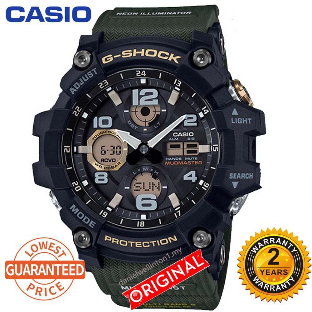 NEW G Shock casio Mudmaster GWG 100 1a3 digital watch men watchess