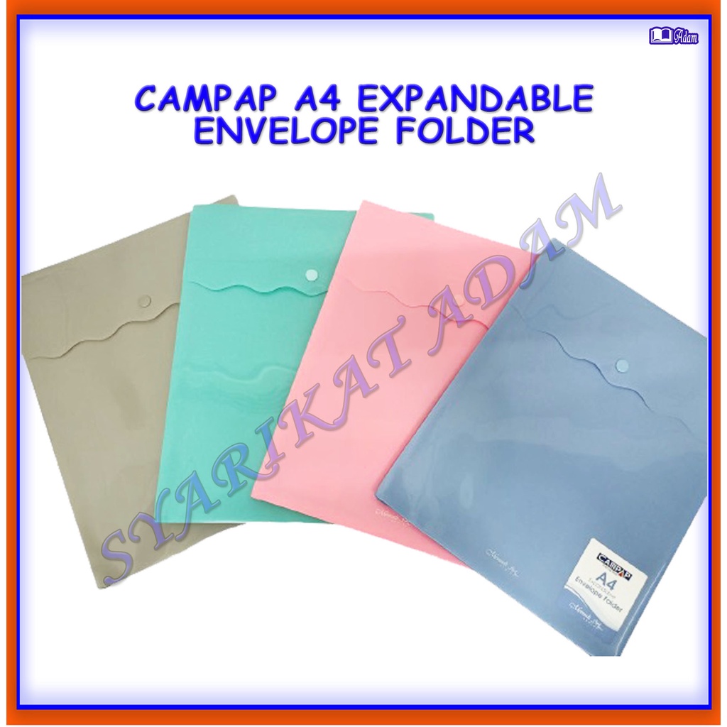 [ADM] CAMPAP A4 EXPANDABLE ENVELOPE FOLDER Shopee Malaysia