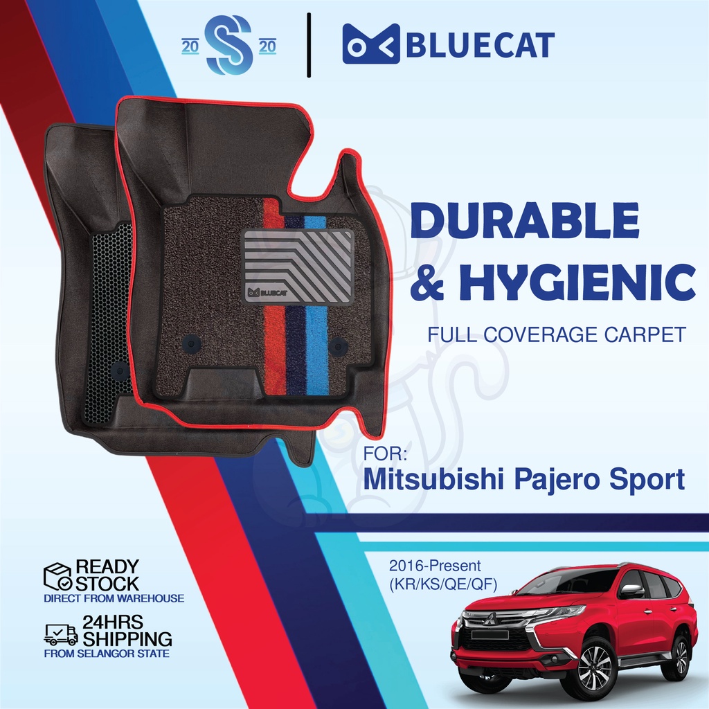 BLUECAT® 5D Carpet Malaysia Mitsubishi Pajero Sport (2016Present) 5D