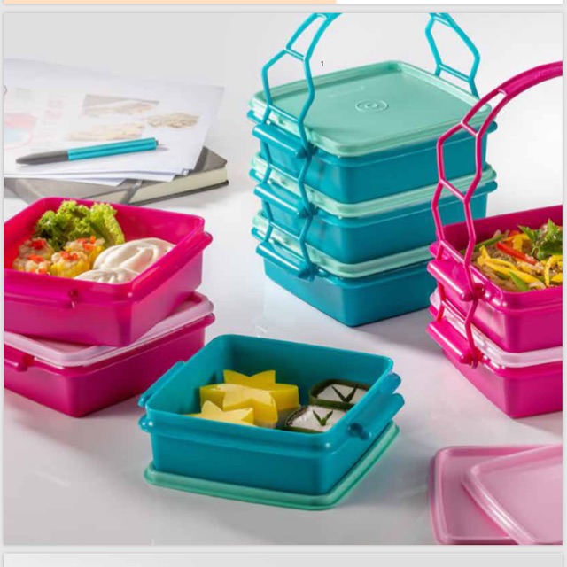 825ml Long Stackable Storage Box Small