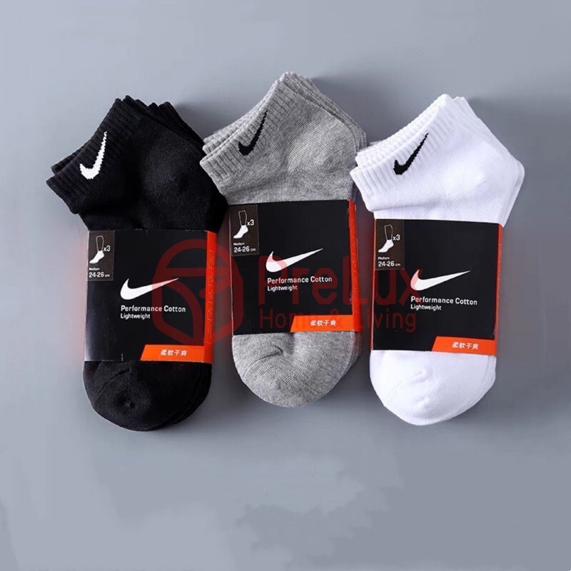 🇲🇾 MSIA READY STOCK 🇲🇾 NIKE SHORT SPORT SOCKS (UNISEX) Shopee Malaysia