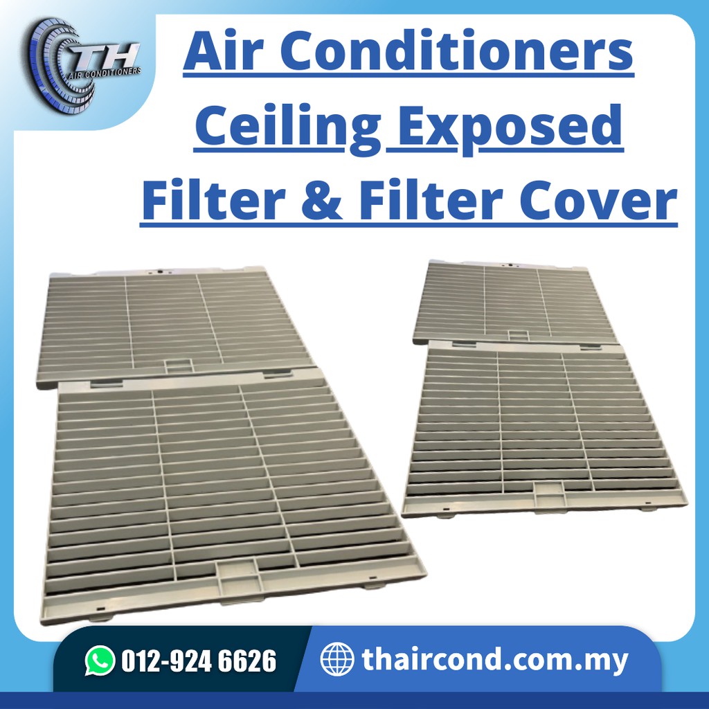 Air Conditioners Ceiling Exposed Filter & Filter Cover | Shopee Malaysia