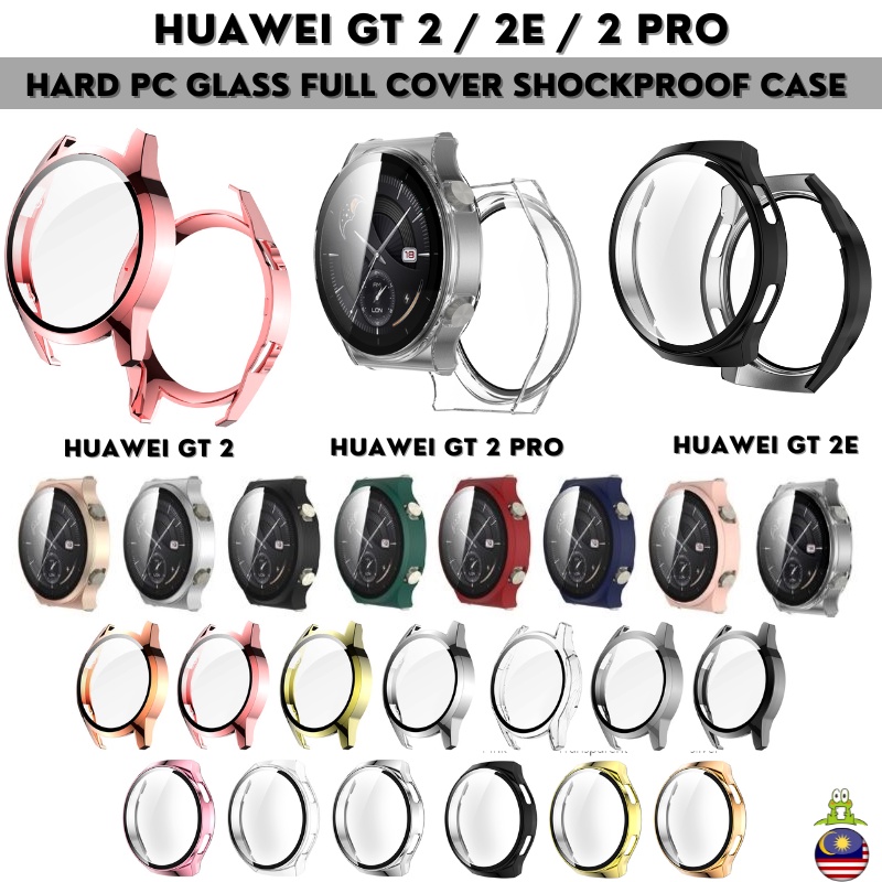 SQC Smart Watch Case for Huawei Watch GT 2 / 2 Pro / 2E PC Glass
