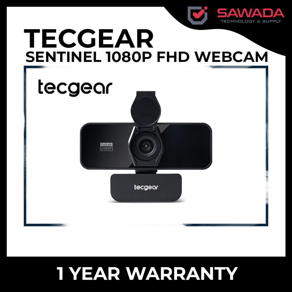 TECGEAR SENTINEL 1080P FHD WEBCAM | Shopee Malaysia