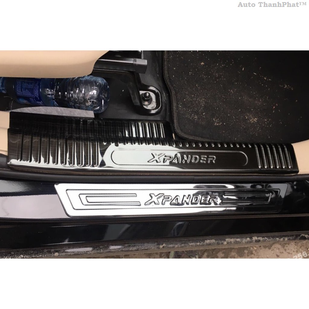 Xpander, Xpander interior and exterior step covers made of Titanium ...
