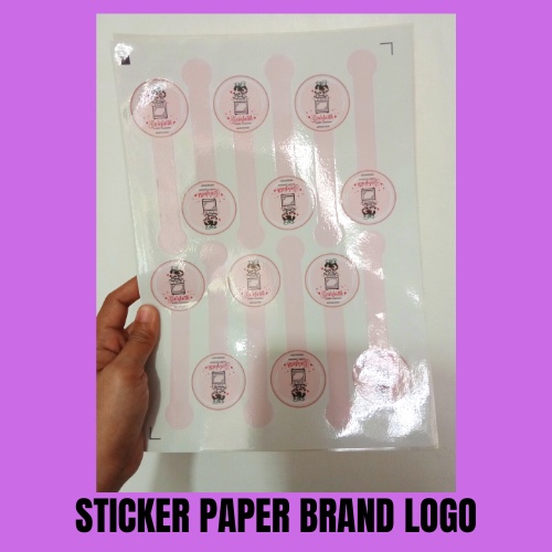 Logo Sticker, Brand Logo Sticker Customize Shopee Malaysia