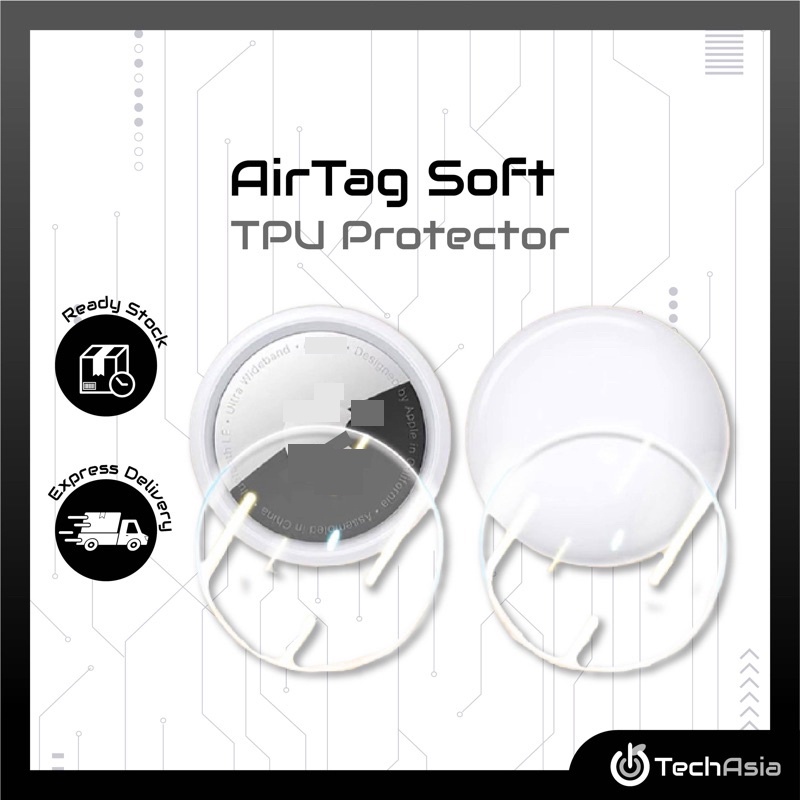 Soft TPU Protector Compatible with Air Tag Protection Cover! Anti ...