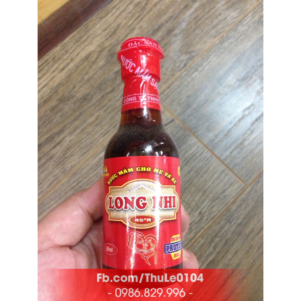 Clean fish sauce for babies Long Nhi Small bottle 60 ml Shopee Malaysia