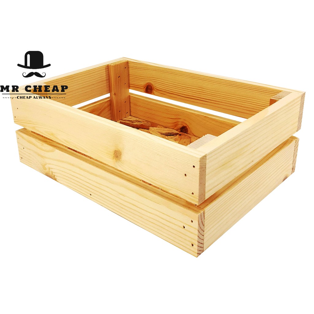 (Home Storage)Wood Storage Crate/Bottle Pine Wood Crate/Wood Storage
