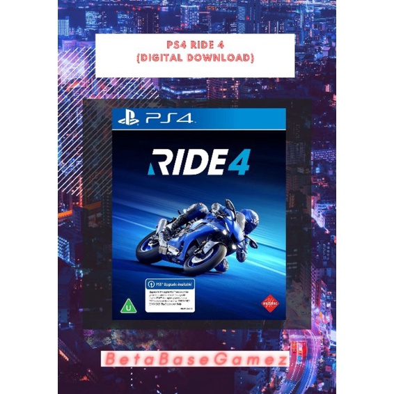 PS4 PS5 Ride 4 (Digital Download) Shopee Malaysia