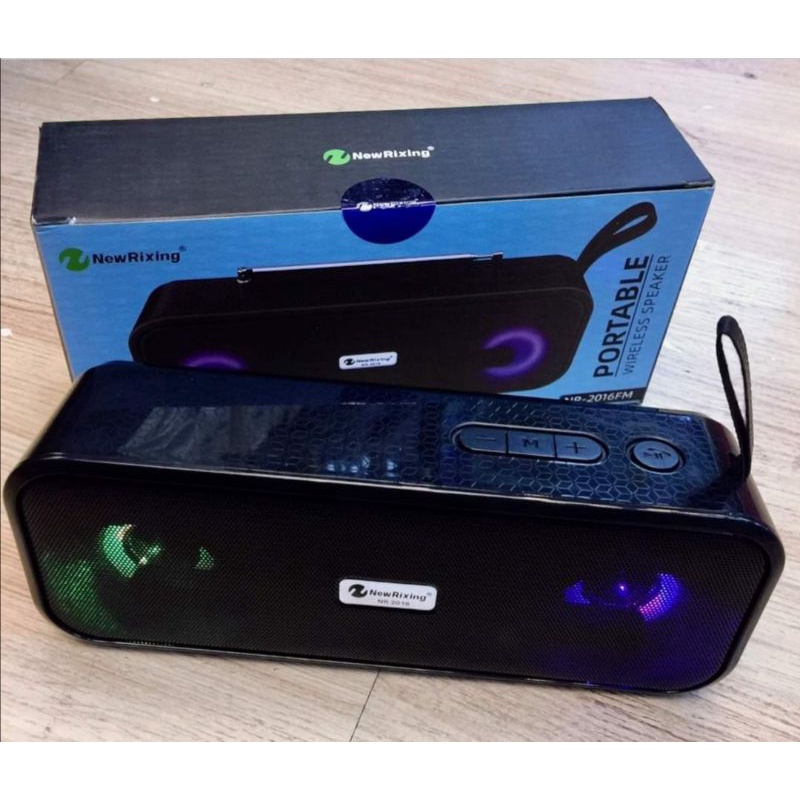 NEW RIXING PORTABLE WIRELESS SPEAKER | Shopee Malaysia