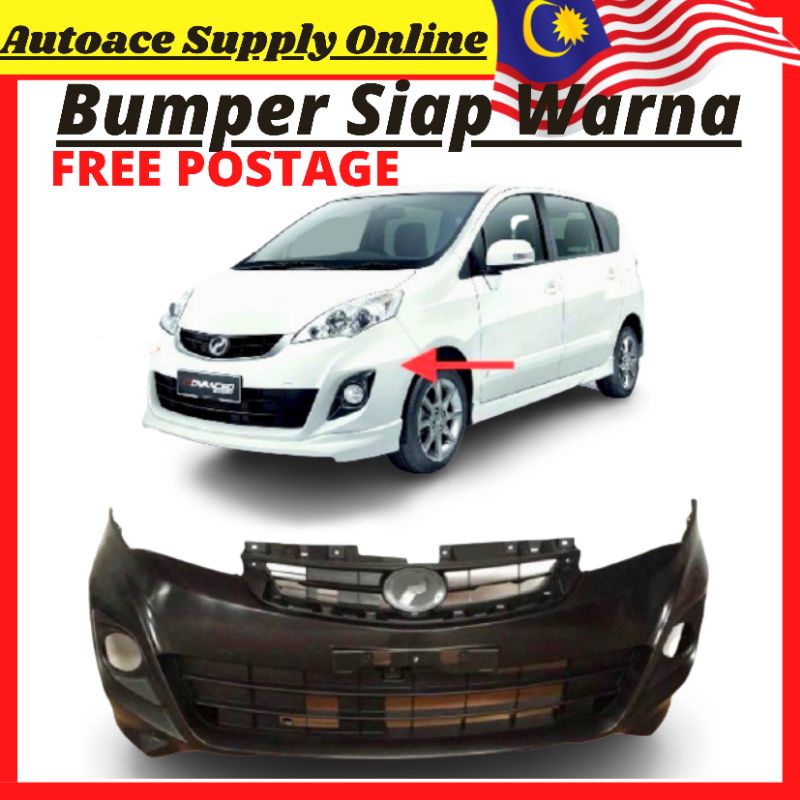 Perodua Alza 2014 Bumper Depan Siap Warna Shopee Malaysia