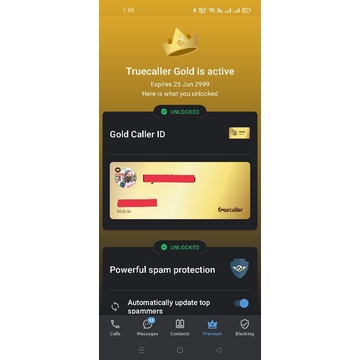 [PROMO] Truecaller Premium Gold Member Lifetime warranty | Shopee Malaysia
