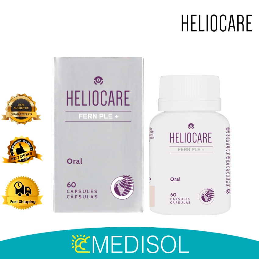 Medisol Heliocare Fern 240mg Plus Oral Anti Oxidant & Glow Skin 60's ...