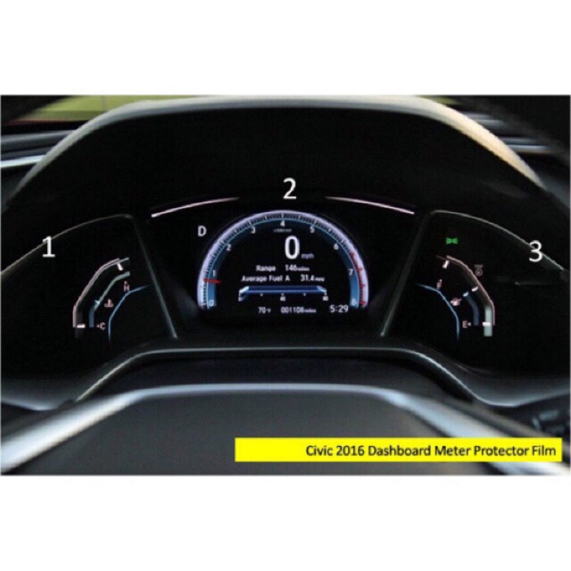 Honda Civic FC Meter Protector Film Speedometer Shopee Malaysia