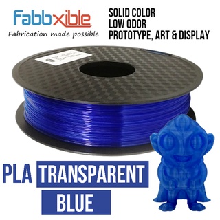 PLA Transparent Blue 1.75 mm / 1000 g