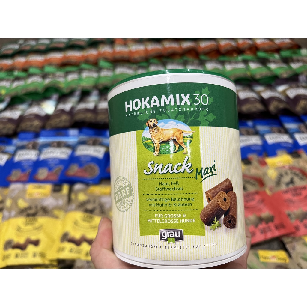 [IMPORTED In GERMANY] HOKAMIX 30 Snack Maxi – Grau Snack for medium and ...
