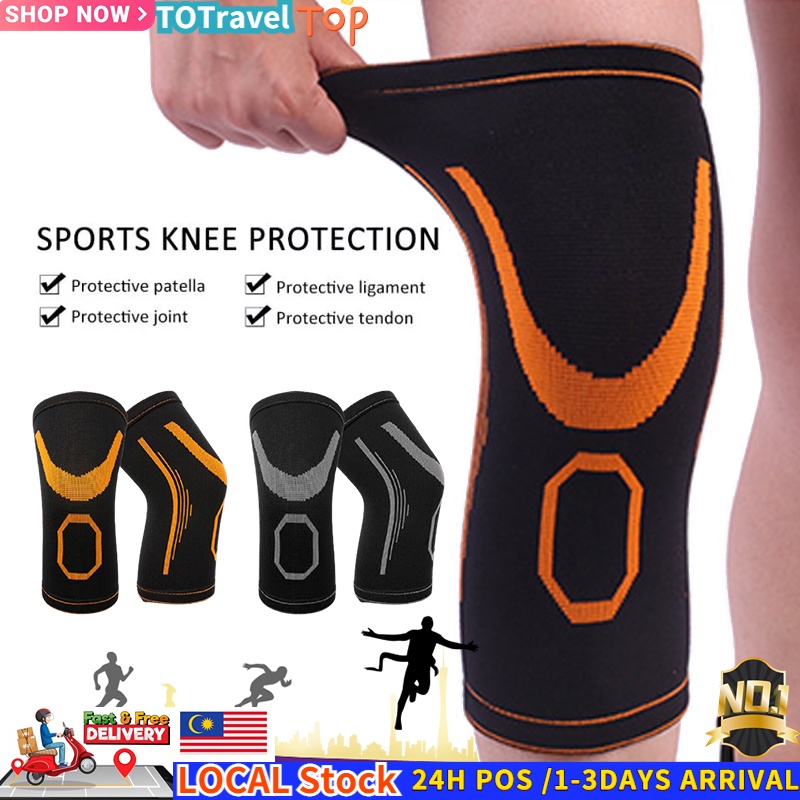 AOLIKES 1PCS Knee Brace Support for Arthritis Joint Nylon Sports Fitness Compression  Sleeves Kneepads Cycling Running Protector