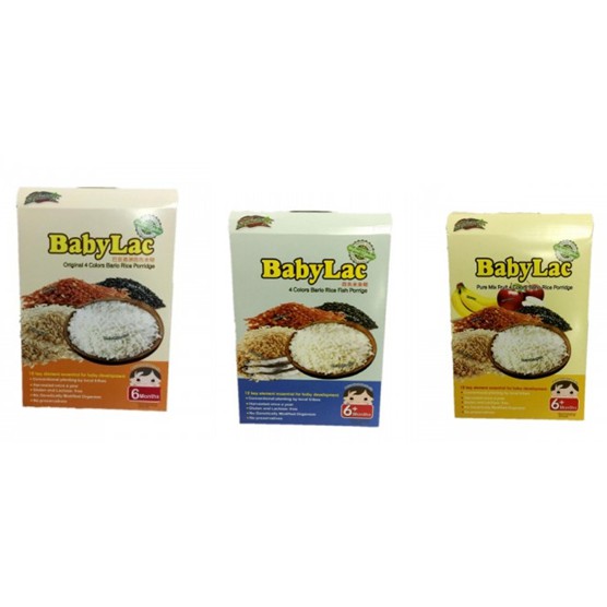 BABYLAC ORGANIC BARIO RICE PORRIDGE ( READY STOCK) | Shopee Malaysia