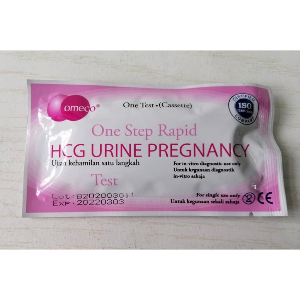 Omeco HCG Urine Pregnancy Test Cassette Instant Accurate One Step Test ...