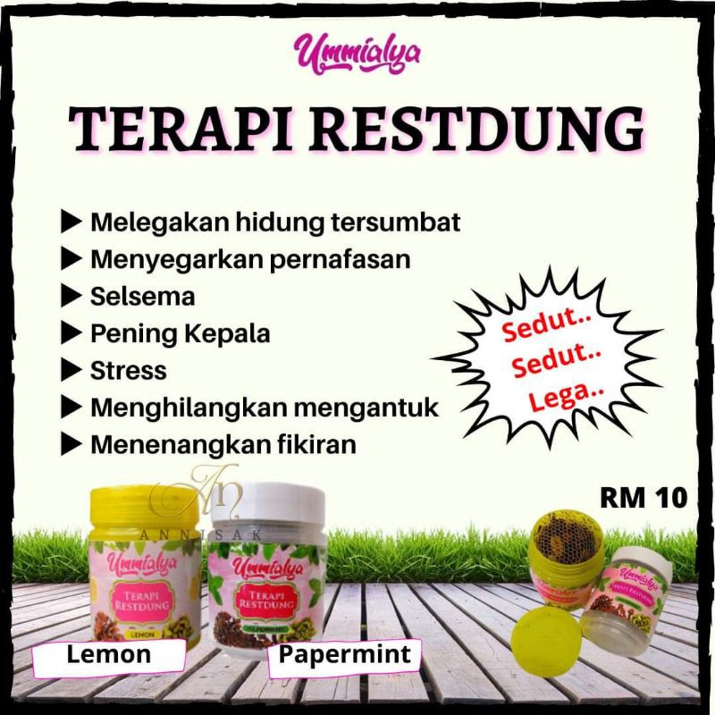 Terapi Resdung Ummialya melegakan selsema sakit tekak | Shopee Malaysia