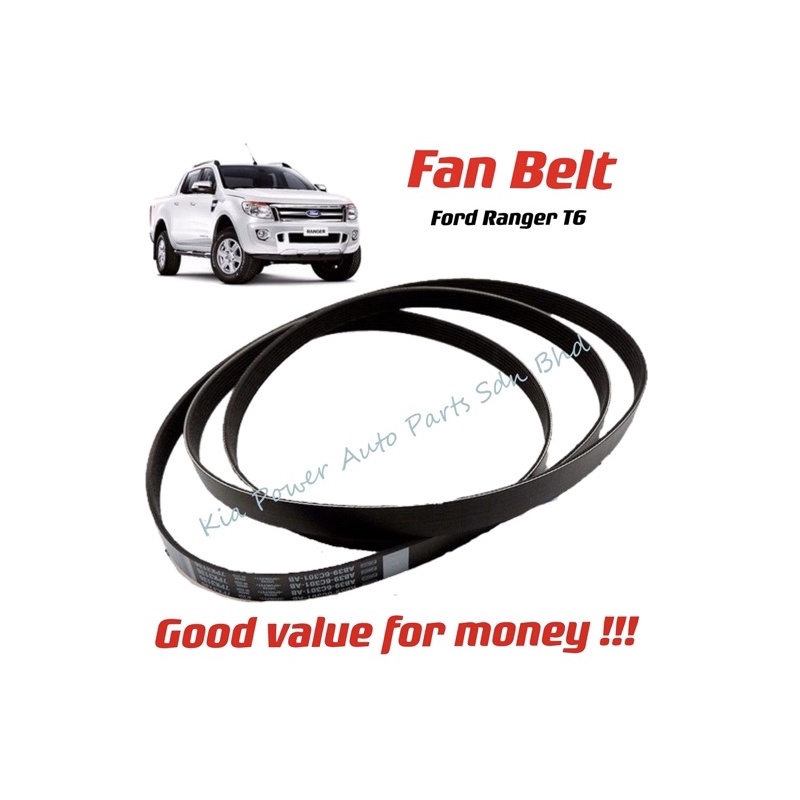 Fan Belt Ford Ranger T6 2.2/3.2 / T7 2.2/3.2 Fast Delivery / Good value