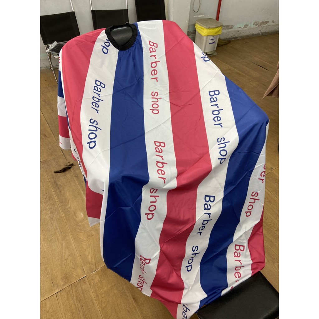 Barbershop cape in barber light stripe color | Shopee Malaysia