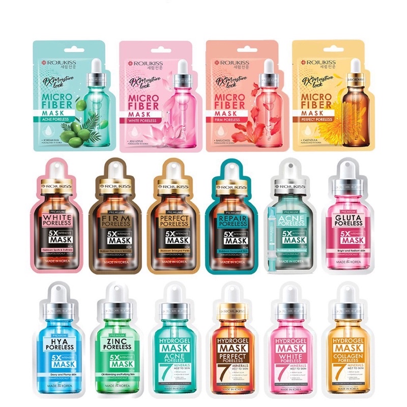 Rojukiss Premium 5X Intensive mask Use Code Bazm | Shopee Malaysia