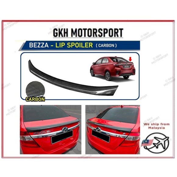 PERODUA BEZZA 2016-2021 GEAR UP OEM DESIGN CARBON FIBER FIBRE DESIGN ...