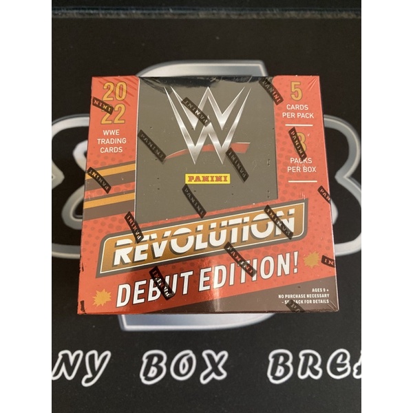 2022 Panini WWE Revolution Tradibg card Hobby Box Shopee Malaysia