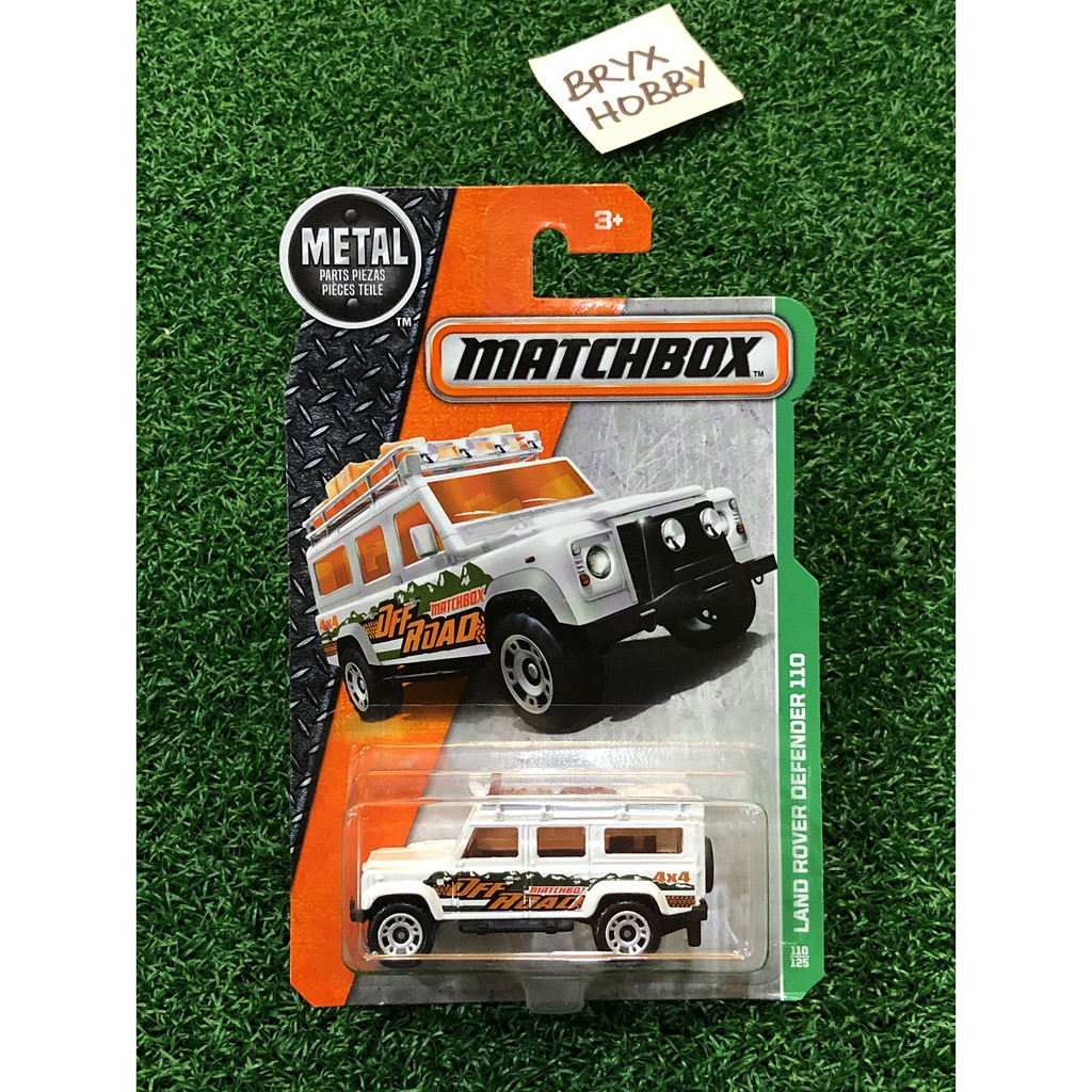 Matchbox 2016 MBX Explorers Land Rover Defender 110 #110 White | Shopee ...
