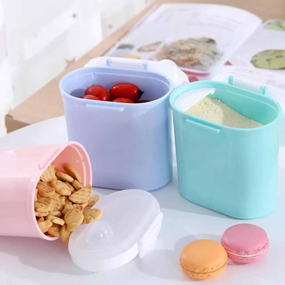 OFFER (Free Spoon) 400ml/800ml Baby Airtight Portable Infant Milk ...