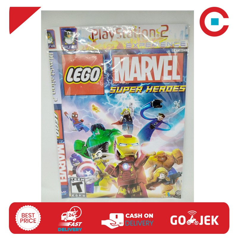 Ps2 Lego Marvel Super Heroes Game Case Shopee Malaysia