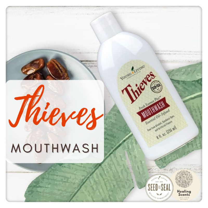 Young Living Thieves Fresh Essence Mouthwash 236ml + 🎁 Shopee Malaysia