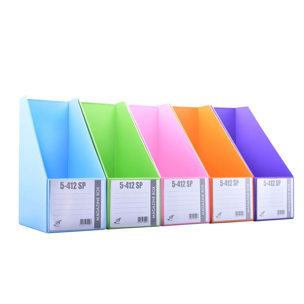 [Office Matters] Magazine Box File / Book Holder 4123"/4"/5"/6" Pastel