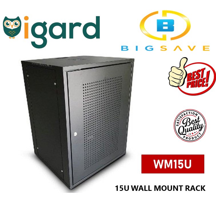 SERVER RACK 15U WALL MOUNT EQUIPMENT RACK (WM15U) | Shopee Malaysia