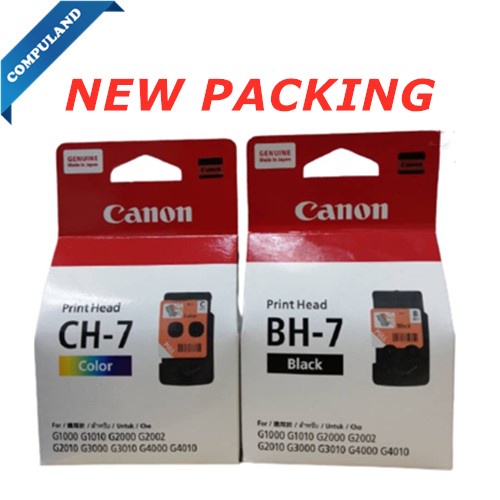 ORIGINAL Canon G-Series Ink Cartridge (QY6-8003-000(BH-7)/QY6-8019-000 ...