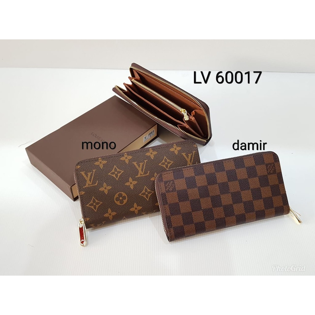 Lv 60017 Wallet mono motif With The Same Damir