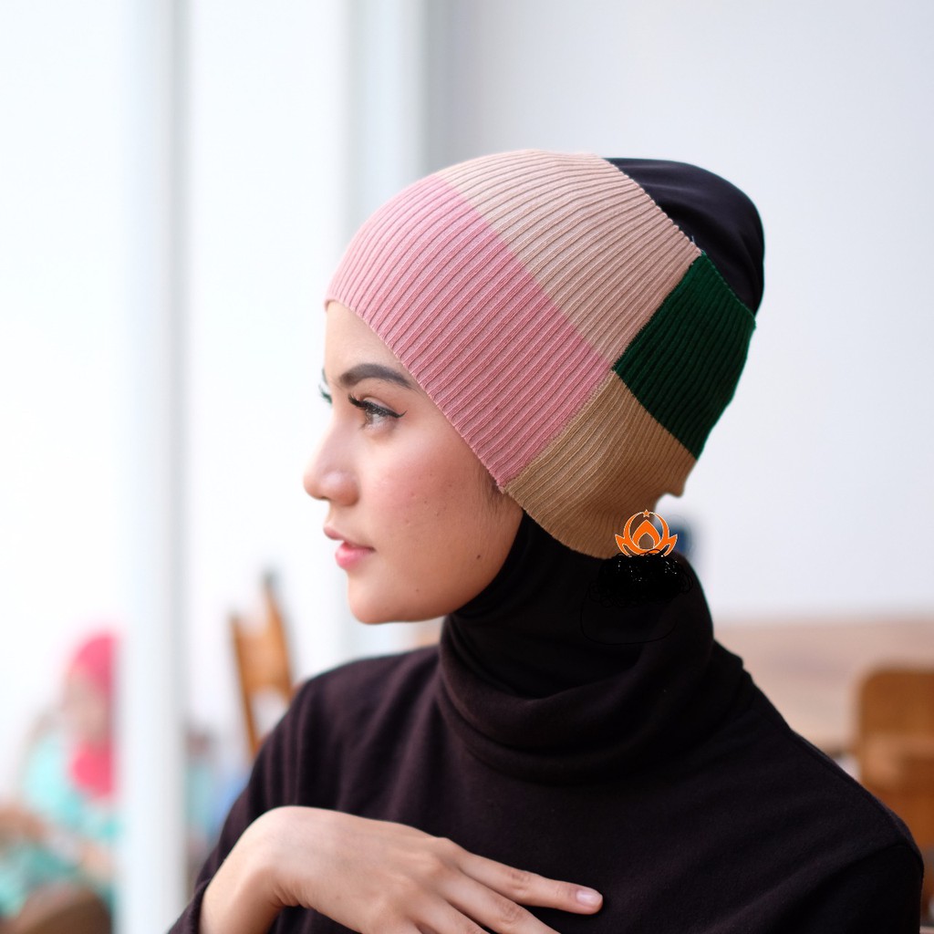 [12.12] RX Fashion Knitted Ciput 4 colors / 2 colors / 1 color / Arabic ...