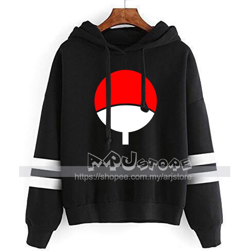 Anime Naruto Uzumaki Japanese Naruto Uchiha Clan Sweatshirt Hoodie