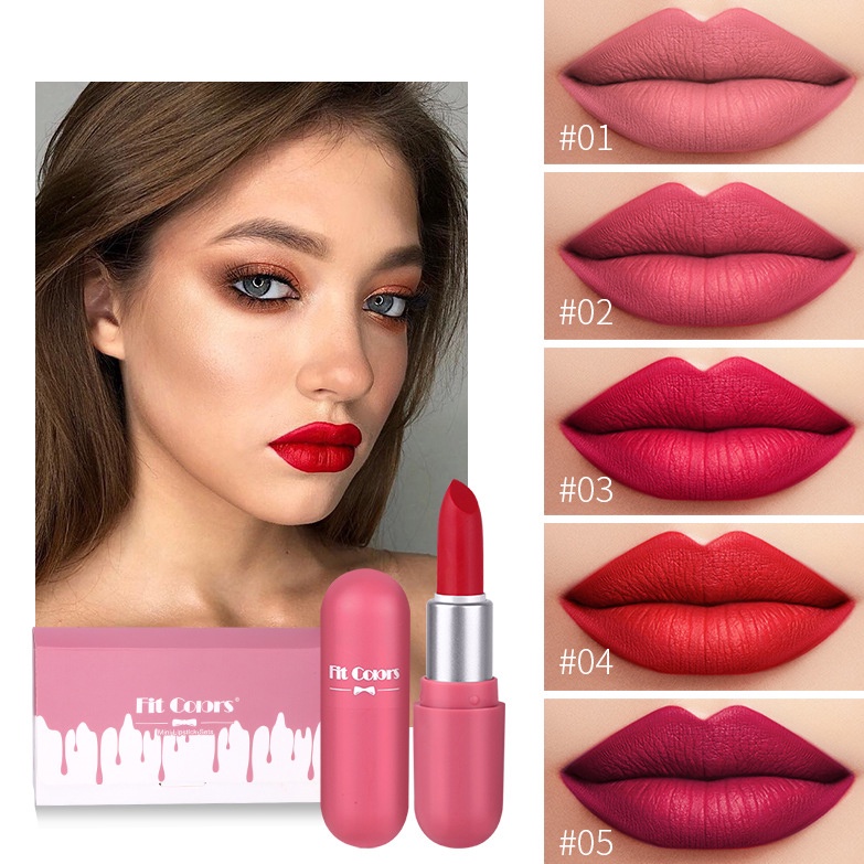 Fit Colors Mini Capsule Matte Velvet Lipstick / Delicate Smooth ...