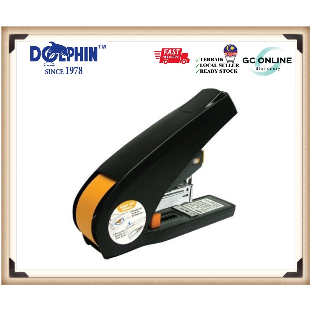 Dolphin PS400 Power Saving Heavy Duty Stapler | Shopee Malaysia